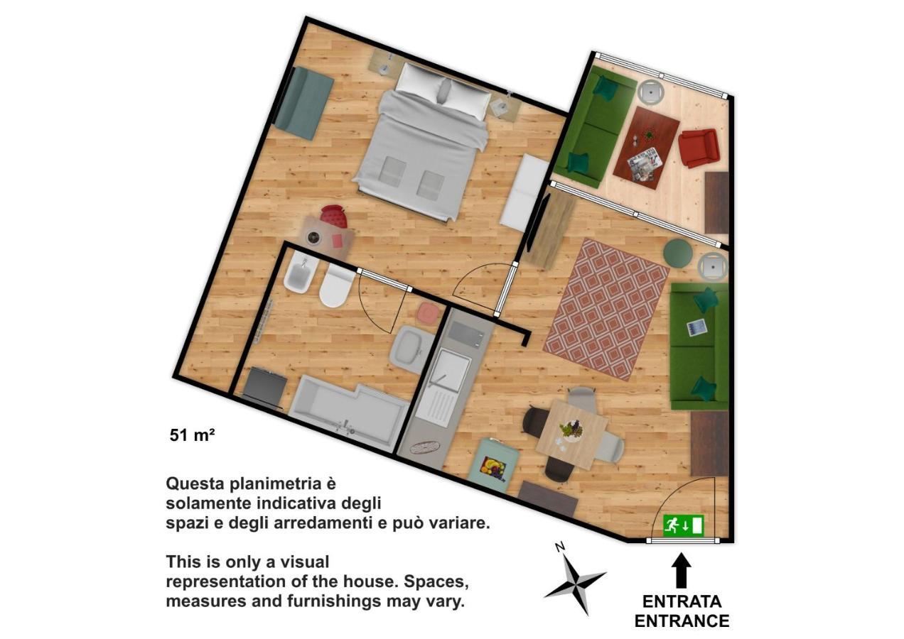 Apartments Da La Vedla Flats San Cassiano  Luaran gambar