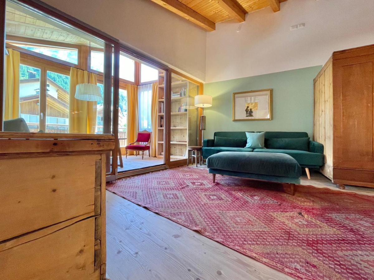 Apartments Da La Vedla Flats San Cassiano  Luaran gambar