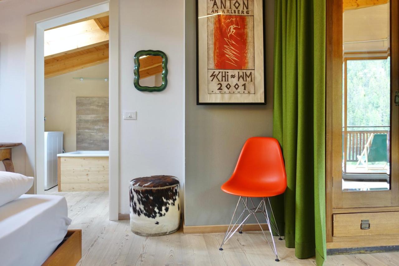 Apartments Da La Vedla Flats San Cassiano  Luaran gambar