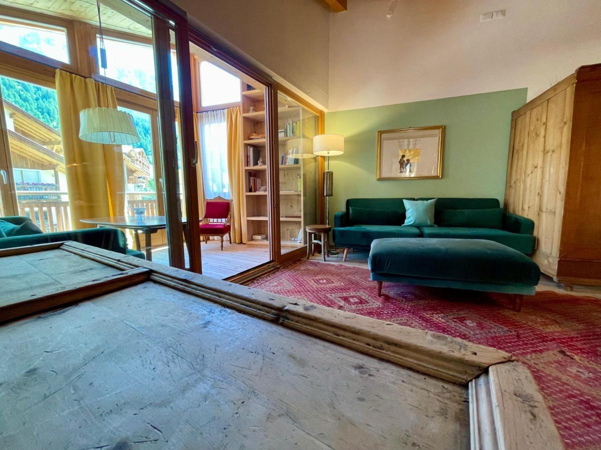Apartments Da La Vedla Flats San Cassiano  Luaran gambar