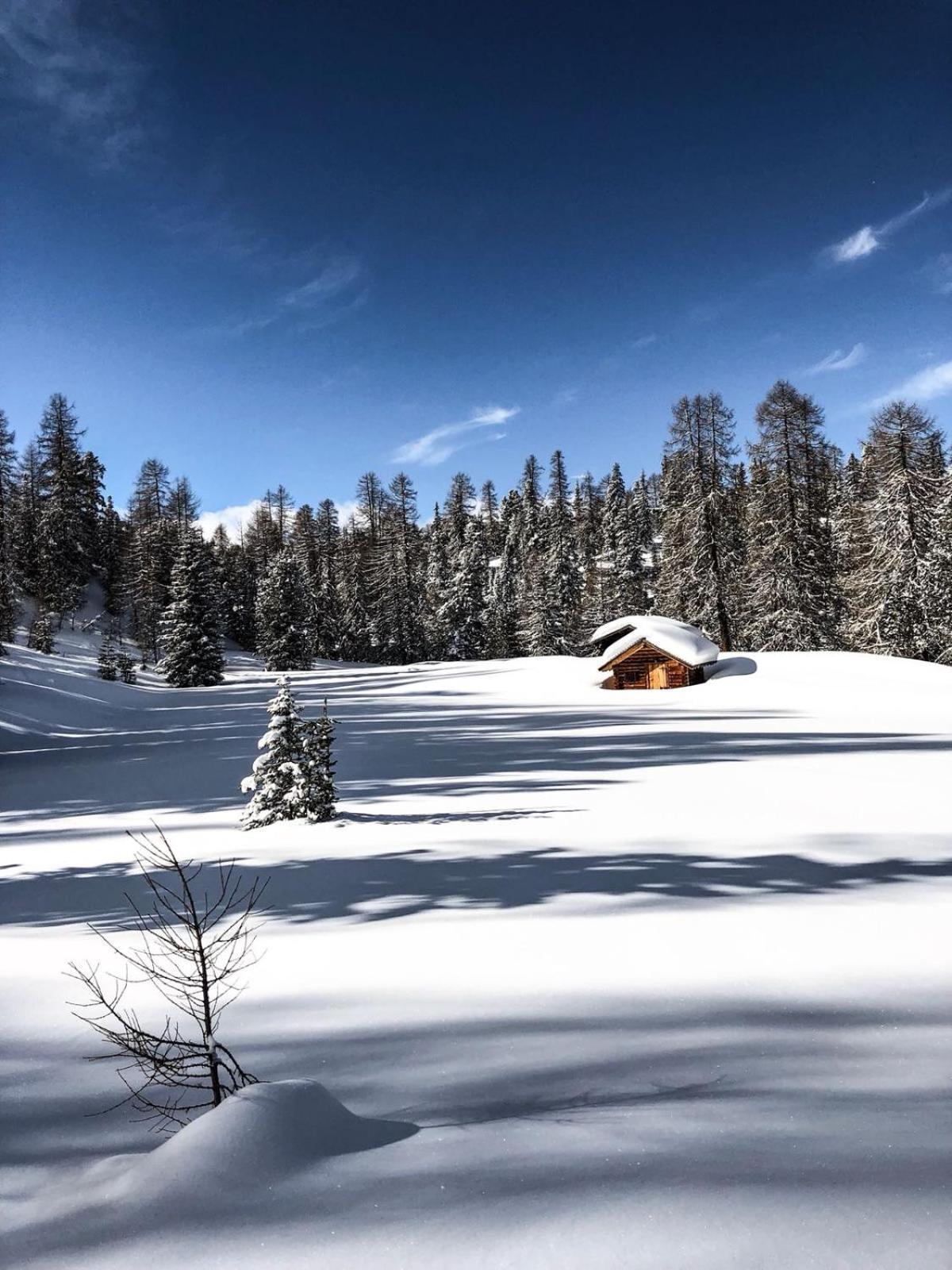Apartments Da La Vedla Flats San Cassiano  Luaran gambar